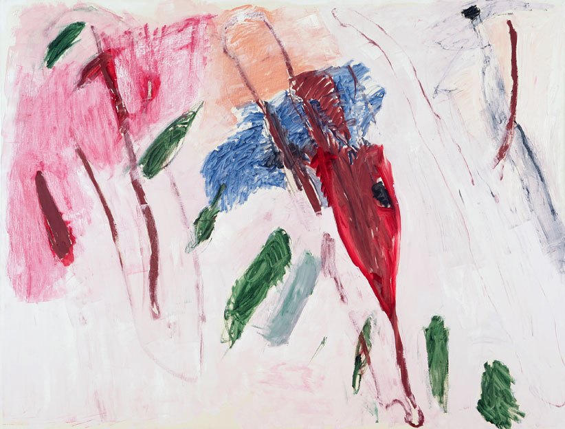 Untitled 33, 26. - 27.03.1987, 03.04.1987, oil on canvas,  200 x 261 cm